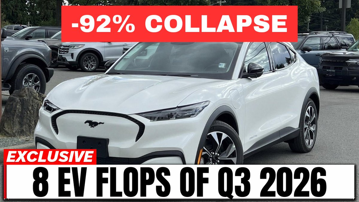 Nick192778's tweet photo. 8 EV Flops of Q3 2026 - And Detroit Built Almost All of Them https://t.co/g6m8RoSpta https://t.co/riKxhuvEdF