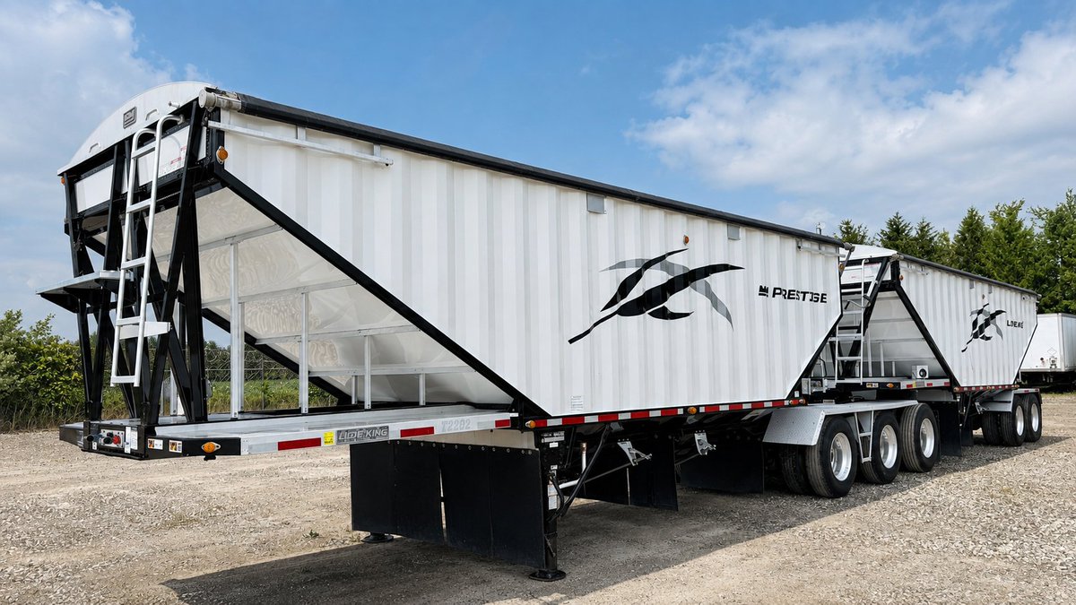 TransitTrailer's tweet photo. 🚨JUST TRADED — 2022 LODE KING PRESTIGE B-TRAIN 🚨
Looking for a clean, late-model Lode King B-Train? This 2022 Prestige just arrived and is priced to sell!
🔥FEATURES:
✅28’ Lead / 28’ Pup
✅Compensator Fifth Wheel
✅Sharp White & Black Finish
✅Hendrickson TIREMAAX® PRO Tire Inflation System
✅Tire Condition: 60–75%
✅Priced to Sell
This is a great opportunity to add a clean, late-model Lode King Prestige B-Train to your operation without the cost of buying new.
🚛Used B-Trains like this don’t stay around long — call today for pricing and availability!
📞1-877-995-5999
📧hello@transittrailer.com
🌐https://t.co/3gFa8dAooc