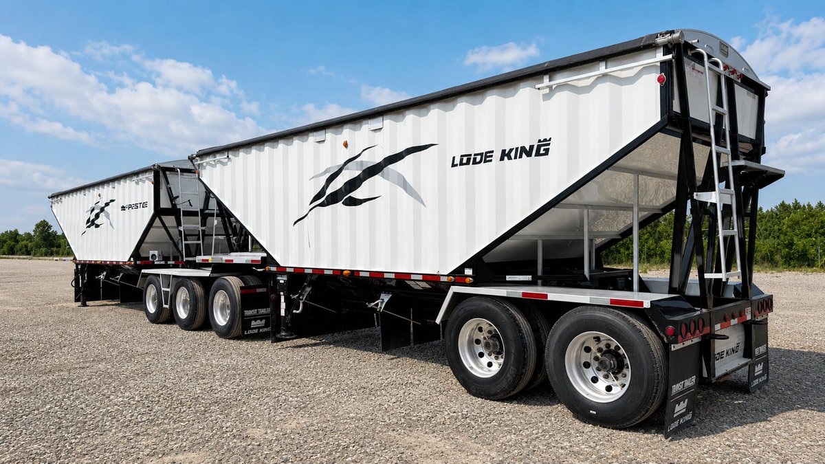TransitTrailer's tweet photo. 🚨JUST TRADED — 2022 LODE KING PRESTIGE B-TRAIN 🚨
Looking for a clean, late-model Lode King B-Train? This 2022 Prestige just arrived and is priced to sell!
🔥FEATURES:
✅28’ Lead / 28’ Pup
✅Compensator Fifth Wheel
✅Sharp White & Black Finish
✅Hendrickson TIREMAAX® PRO Tire Inflation System
✅Tire Condition: 60–75%
✅Priced to Sell
This is a great opportunity to add a clean, late-model Lode King Prestige B-Train to your operation without the cost of buying new.
🚛Used B-Trains like this don’t stay around long — call today for pricing and availability!
📞1-877-995-5999
📧hello@transittrailer.com
🌐https://t.co/3gFa8dAooc