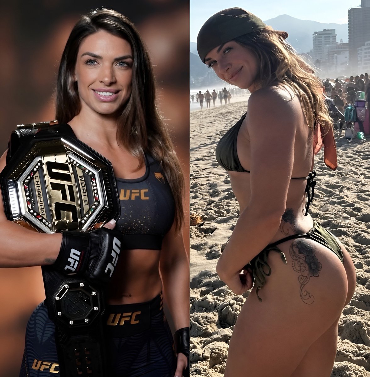 the_blind_thing's tweet photo. UFC champion Mackenzie Dern

      In sport                               In private https://t.co/6GOs5uulMb