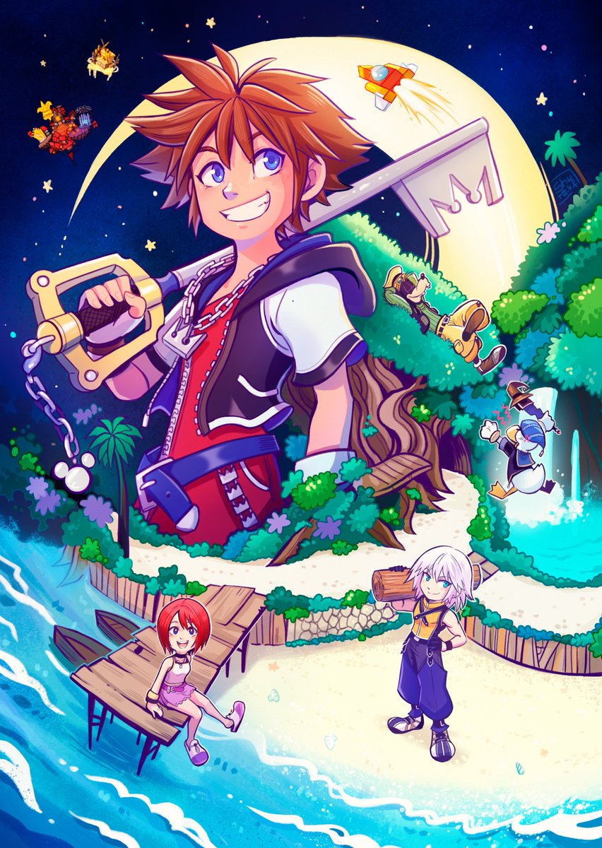 Shuravf90's tweet photo. The first Kingdom Hearts is so special 🌟
(just finished it again^^) https://t.co/VkUevUwbGm