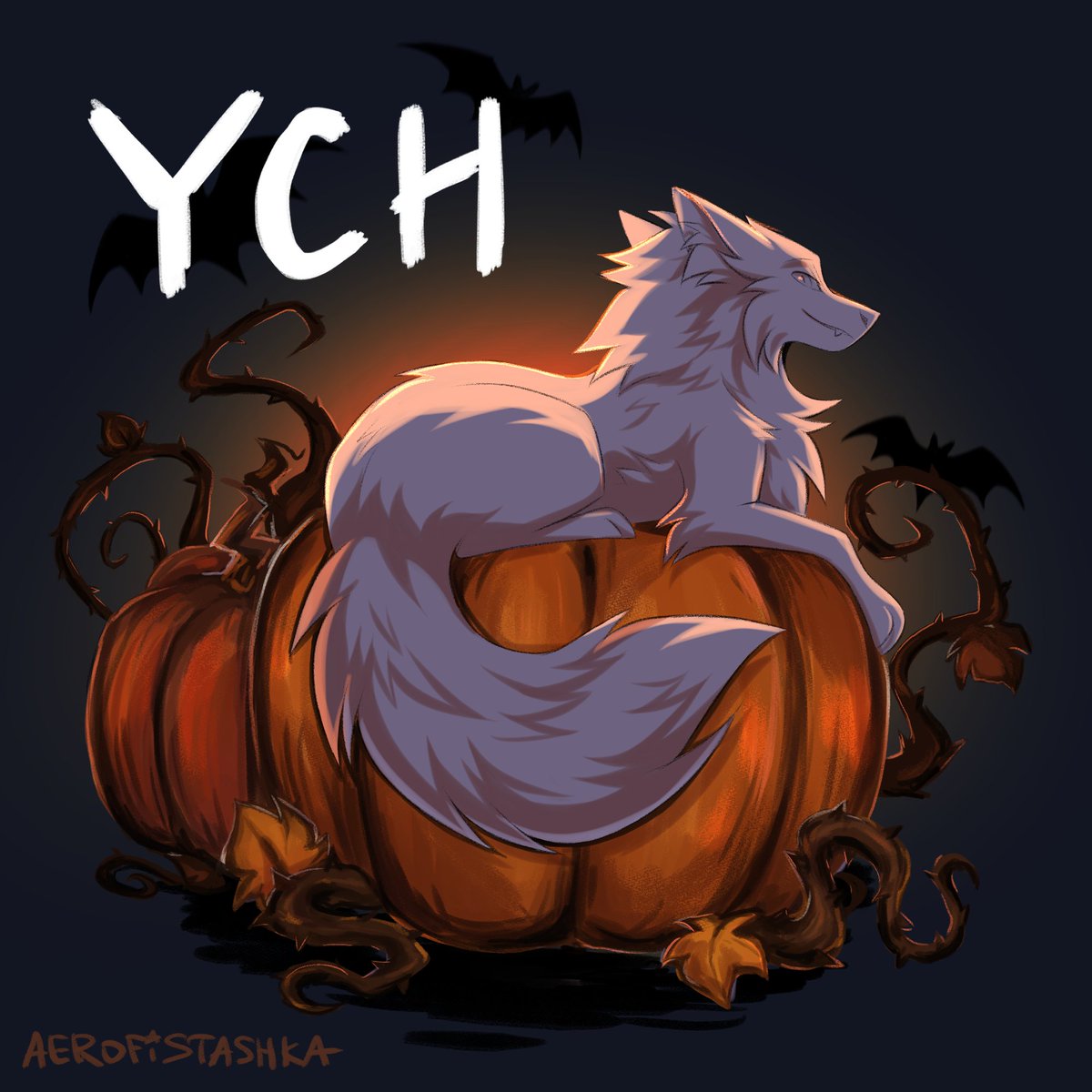 Aerofistashka16's tweet photo. Pumpkin season YCH is OPEN ✨

🎃 50 EUR
🎃 You can pay via PayPal 
🎃 1-2 weeks turnaround
🎃 Can turn it into a telegram sticker for free
🎃Any changes to the base can be done for a fee 

Message me 
if interested✨️ https://t.co/SI4GA5GbpI