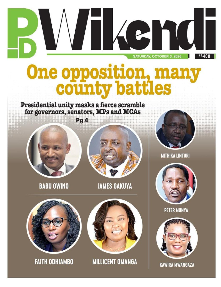 nyanducha's tweet photo. Today's newspaper headlines.
Sunday, 4th October 2026
Contact #Victorock #Kenya on 0706357055 or info@victorockkenya.com for #Ubibot soil, temperature & humidity IoT #sensors, #Sophos firewalls, #Cisco #Meraki firewalls & switches
#ePaper #Gazeti #Sunday #Uhuru #Jahenda #Siasa https://t.co/Us4XYUIIqZ