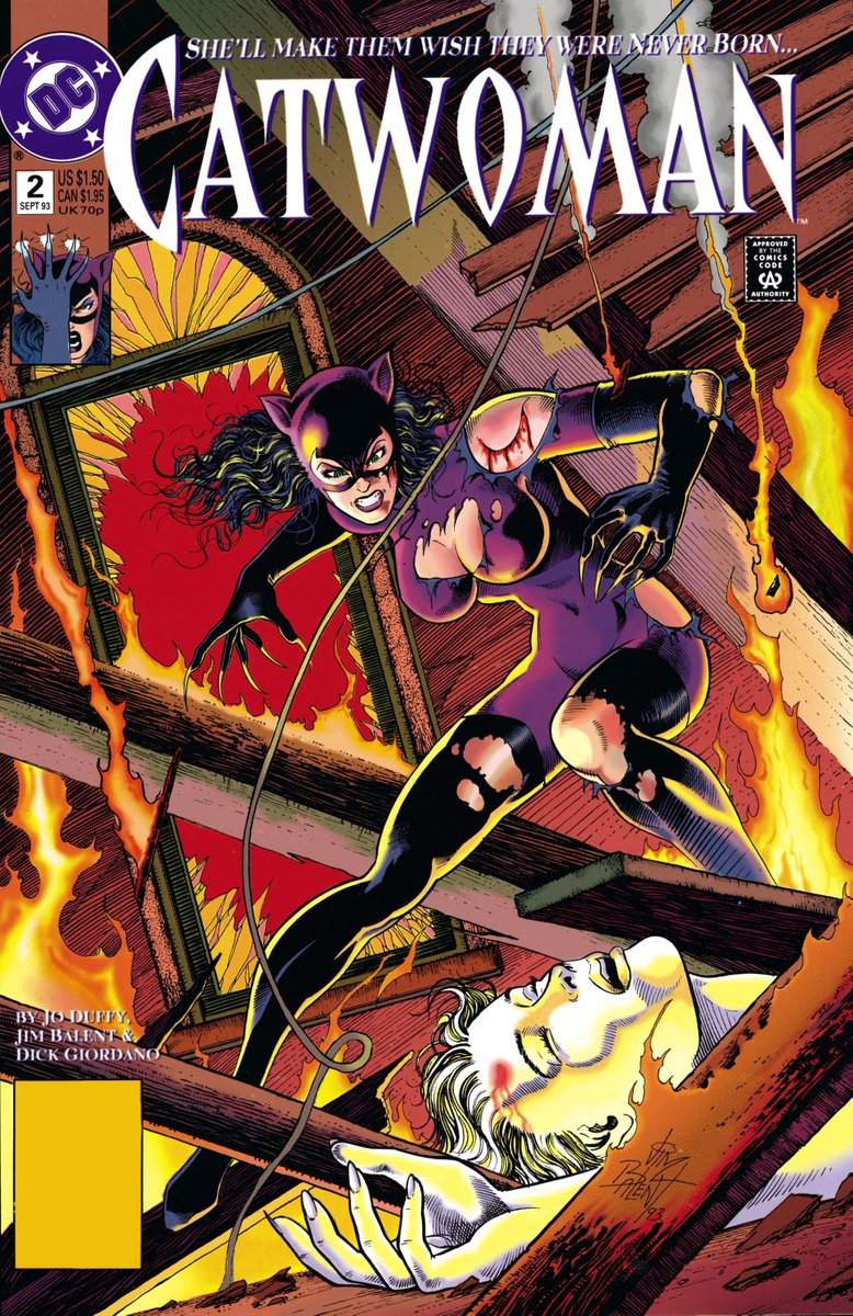 WrongCave's tweet photo. Catwoman (Volume 2) #2 By Jim Balent https://t.co/QHQbCuGnCb