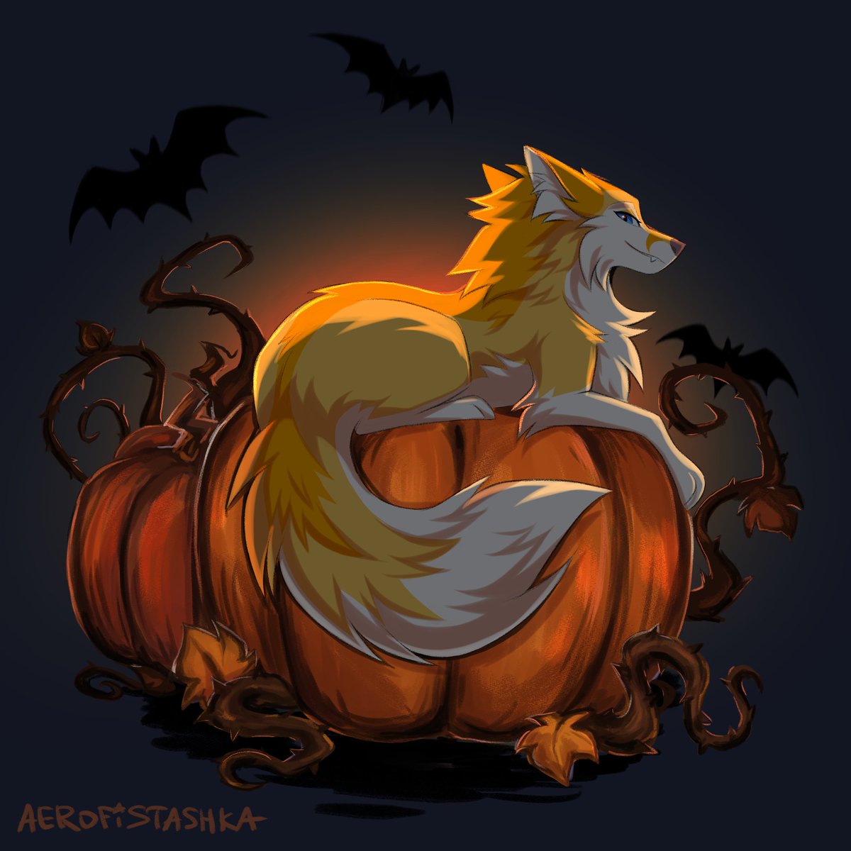 Aerofistashka16's tweet photo. And here's my pumpkin 💅 https://t.co/FpxjiKKlVs