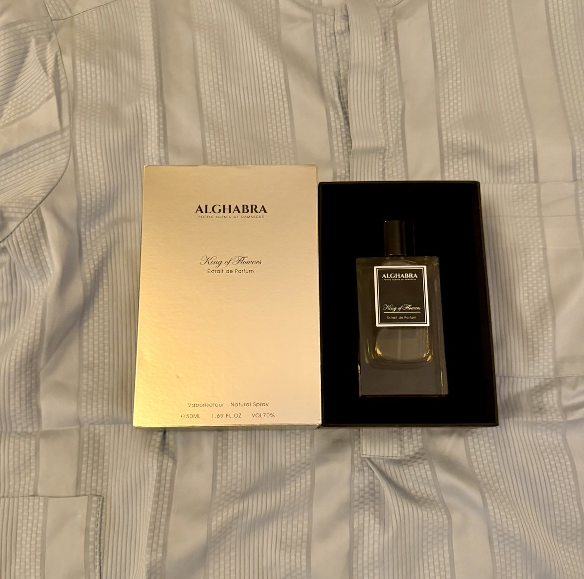PrinceofSydney's tweet photo. #SOTD 

@AlghabraP King of Flowers

A king true and true!!

#SmellingNiceIsOurBusiness
 
#frag #fraghead #fragrance  #fraglover #perfume #perfumelover #perfumes https://t.co/hFONju0WsR
