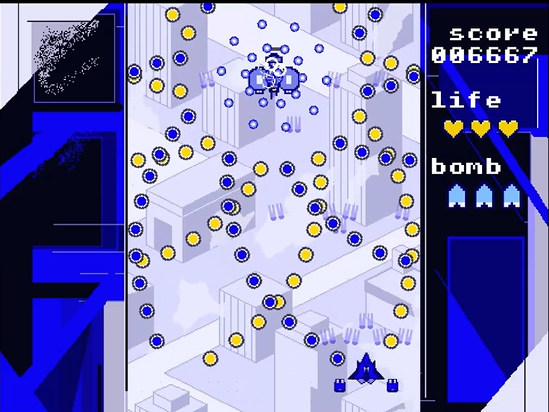 heqtal's tweet photo. #自作ゲーム
現在制作中の弾幕STGのテストプレイを遊んでくれる方を募集します！
リプ欄のリンクからアクセスできます！ https://t.co/Fd0kngsNdD
