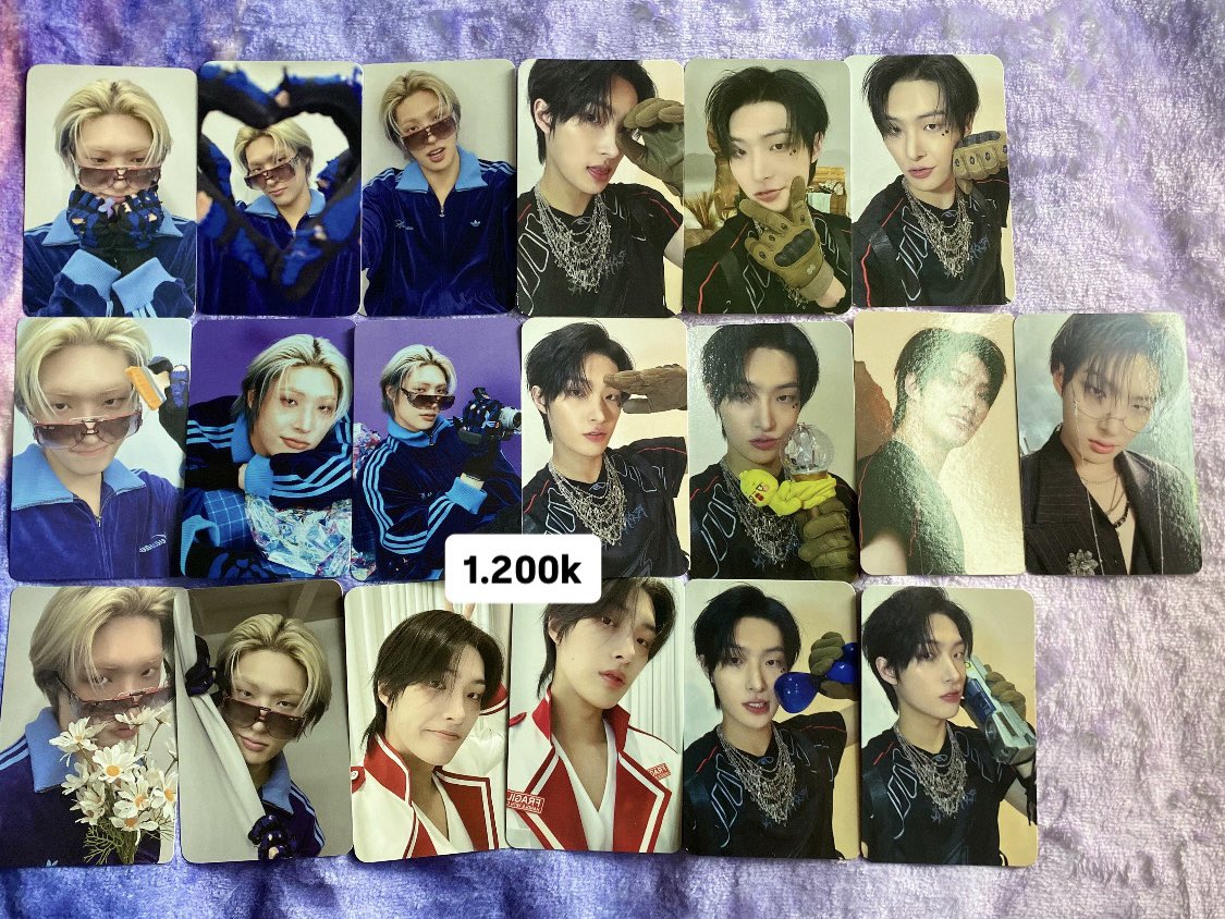 HARAMSHlNN's tweet photo. Wts lfb pc ateez mostly mingi

First claim first serve (fcfs)
Jkt, ina (shipping manual only)
Take all? Nego

#pasarateez #ตลาดนัดateez want to sell 에이티즈 포카 양도
Seonghwa Hongjoong Yunho Yeosang San Wooyoung Jongho https://t.co/cYFCXaDCZN