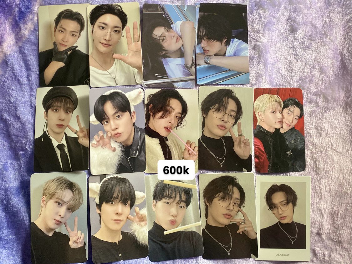 HARAMSHlNN's tweet photo. Wts lfb pc ateez mostly mingi

First claim first serve (fcfs)
Jkt, ina (shipping manual only)
Take all? Nego

#pasarateez #ตลาดนัดateez want to sell 에이티즈 포카 양도
Seonghwa Hongjoong Yunho Yeosang San Wooyoung Jongho https://t.co/cYFCXaDCZN