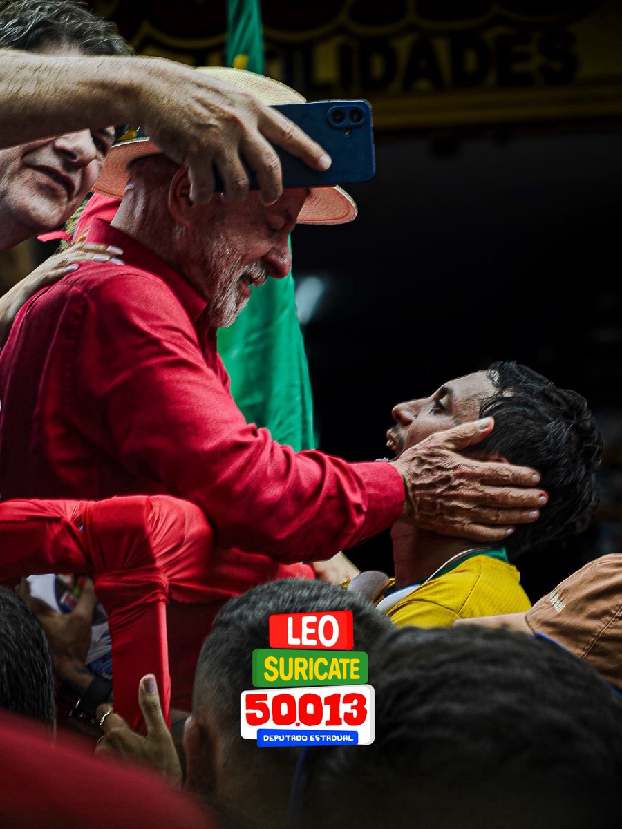 SuricateSeboso's tweet photo. Vai lá Leozim 5️⃣0️⃣0️⃣1️⃣3️⃣ e Lula 1️⃣3️⃣⭐️ https://t.co/G121GNpZVv