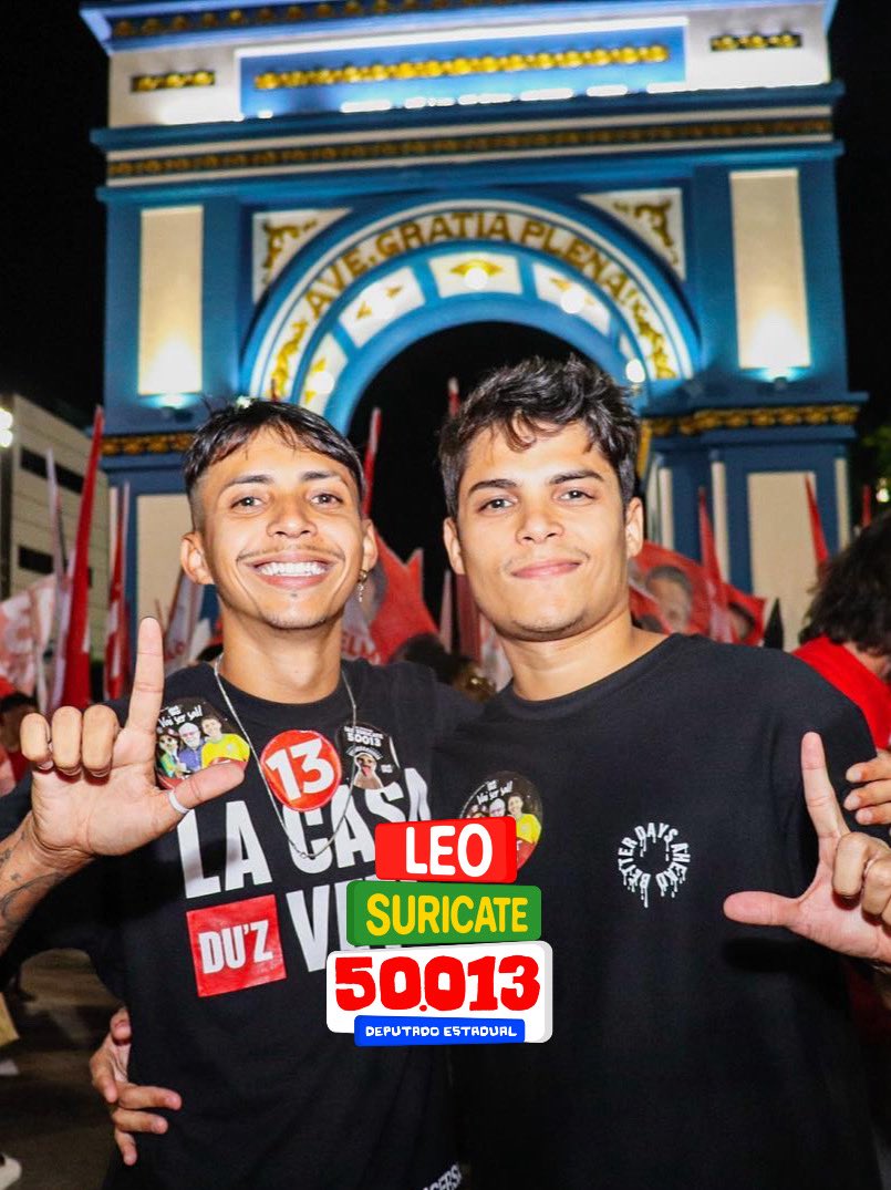 SuricateSeboso's tweet photo. Vai lá Leozim 5️⃣0️⃣0️⃣1️⃣3️⃣ e Lula 1️⃣3️⃣⭐️ https://t.co/G121GNpZVv