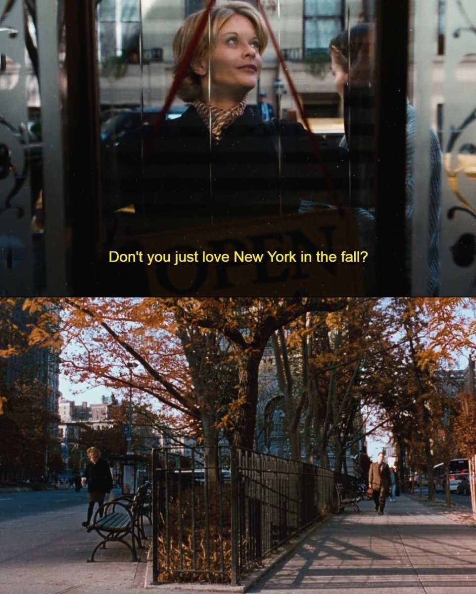 TheCinesthetic's tweet photo. You’ve Got Mail (1998) https://t.co/OBUlyEBpKB