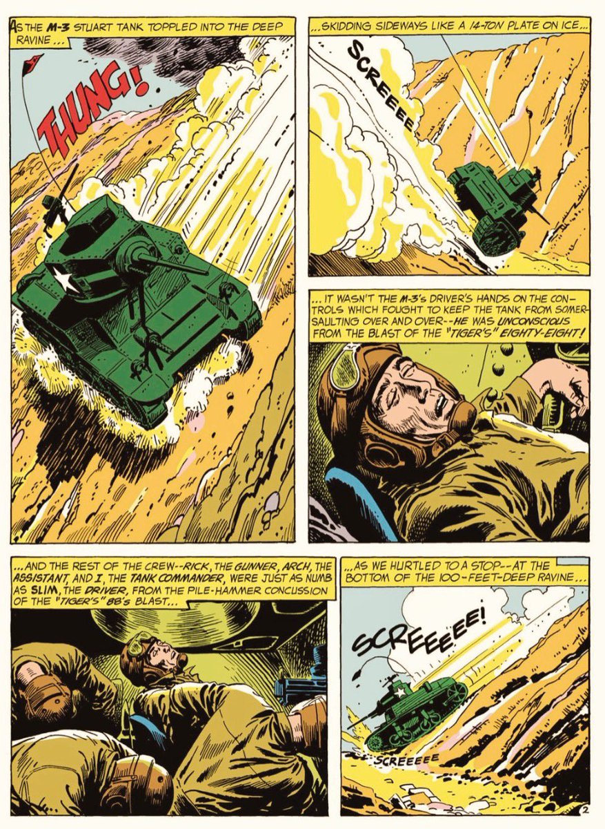 deanetts's tweet photo. These pages are so beautifully drawn. Robert Kanigher, Russ Heath• G.I. Combat 87 🙂 https://t.co/ipm71eU47l