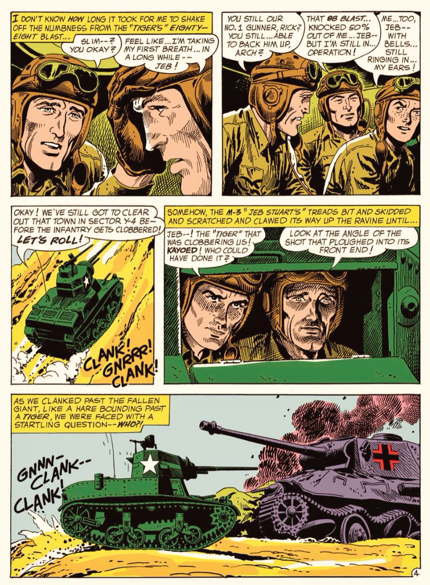 deanetts's tweet photo. These pages are so beautifully drawn. Robert Kanigher, Russ Heath• G.I. Combat 87 🙂 https://t.co/ipm71eU47l