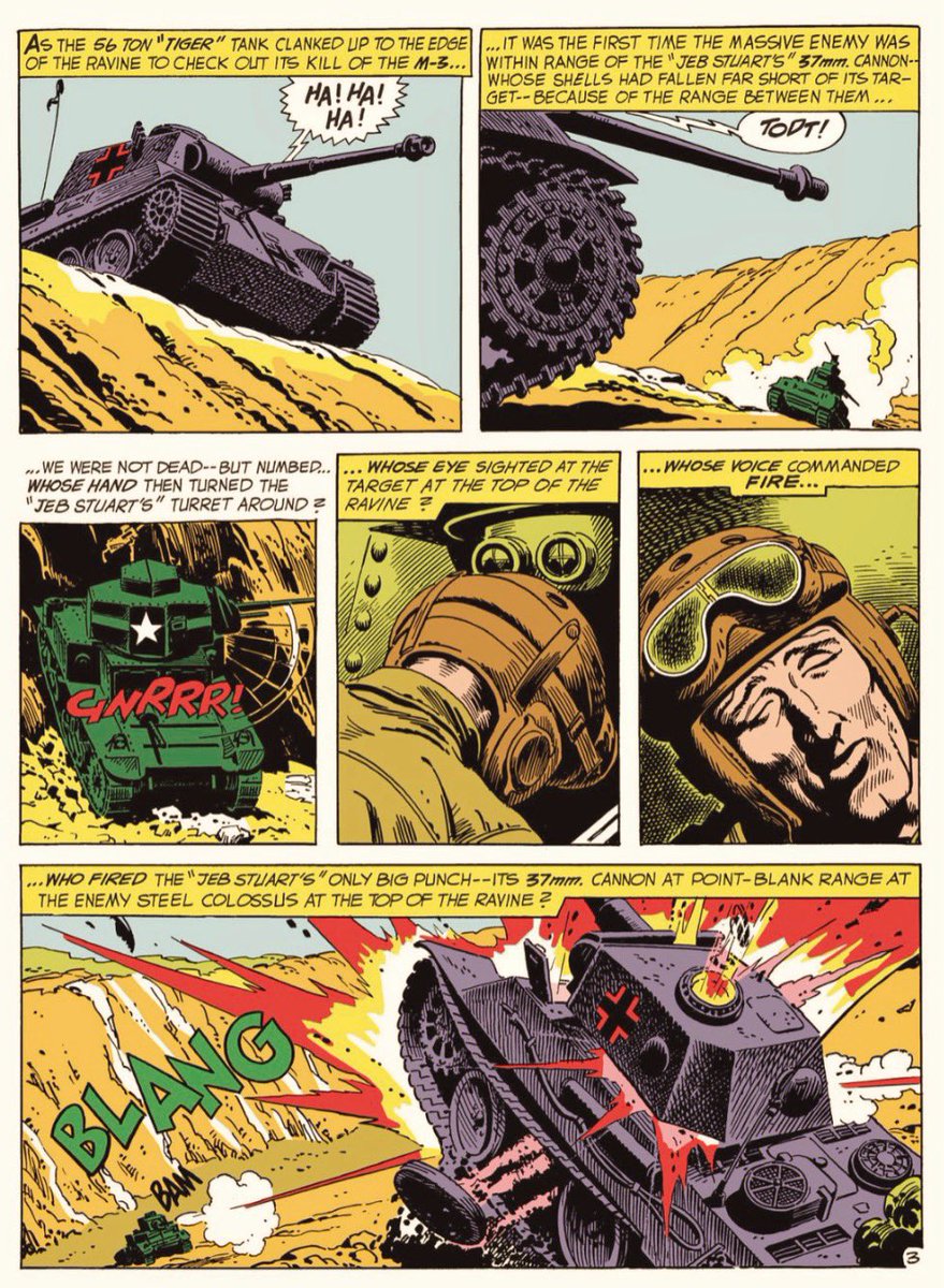 deanetts's tweet photo. These pages are so beautifully drawn. Robert Kanigher, Russ Heath• G.I. Combat 87 🙂 https://t.co/ipm71eU47l