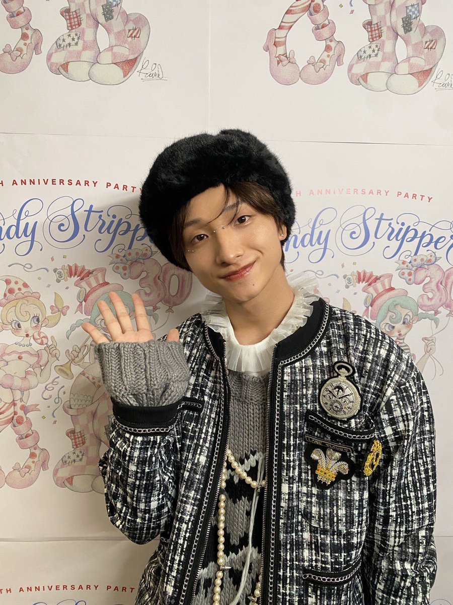 buddiis's tweet photo. ＼ありがとうございました！／

『Candy Stripper 30th Anniversary Party』に #高尾楓弥 が出演しました🍭

可愛い世界観でのFUMIYAのランウェイいかがでしたか？

ご来場いただきありがとうございました✨

#BUDDiiS https://t.co/rAWW5qtHED