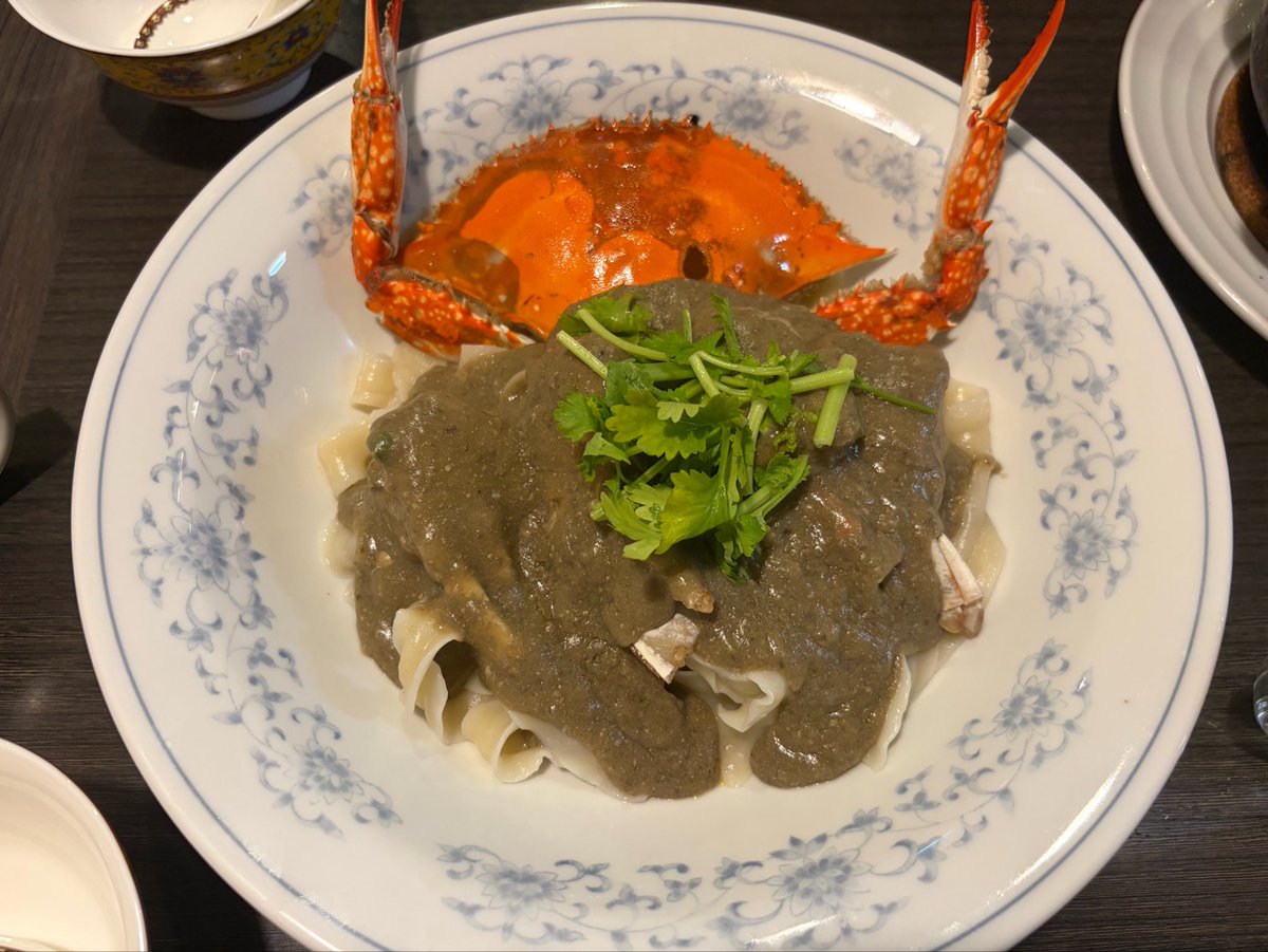 stitch_lily's tweet photo. 人生で一番難しい漢字の食べ物を食べる

蟹味噌𰻞𰻞麺 https://t.co/ws2vu2ho7o