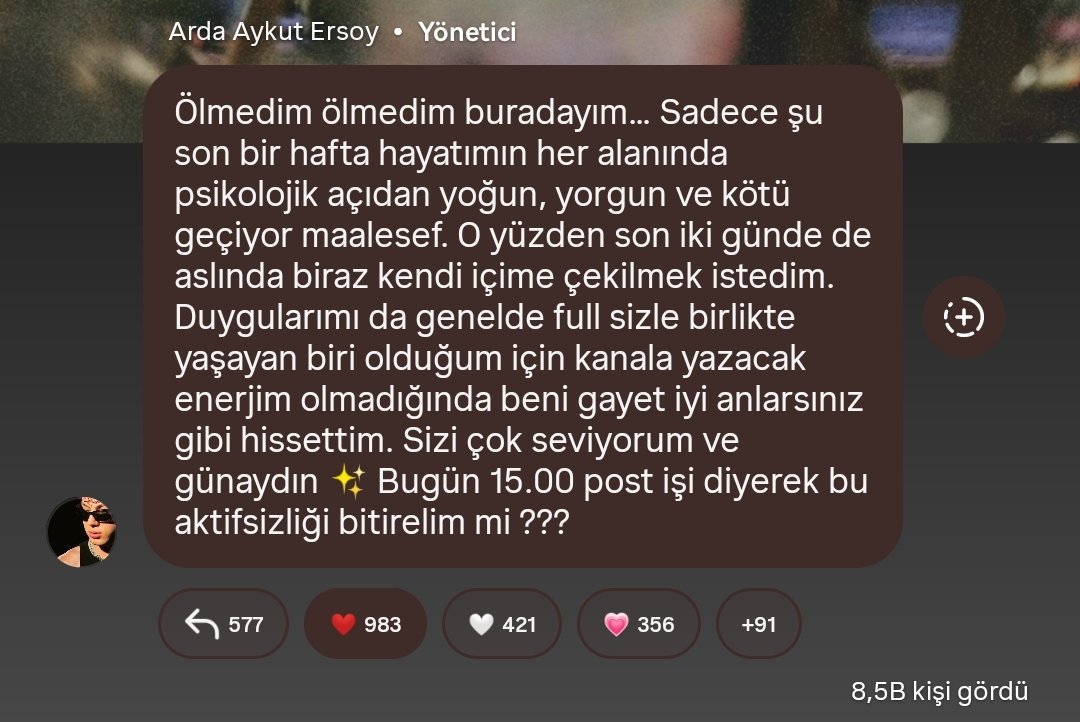 yyoshi9ka's tweet photo. akutum yazmisss asiri mutlu oldum ondan bildirim gorunce umarim hemen kendini iyi hissettigin zamanlara donersinn biz senin yanindayizzz her zamann https://t.co/9kiXu6uaeQ