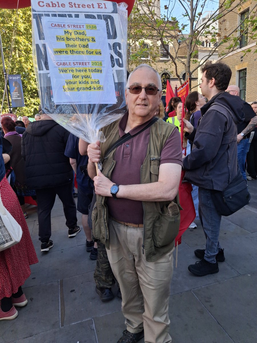 uaf's tweet photo. This is the mood at #CableSt90!

@AntiRacismDay @Searchlight_mag https://t.co/jZ0dU6QW2b
