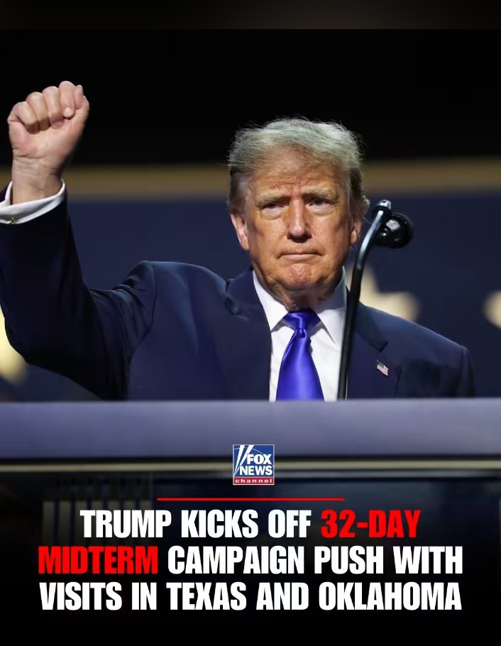 _oliviasmith213's tweet photo. President Trump is back on the campaign trail, launching a 32-day sprint to Election Day as Republicans fight to keep control of Congress.

The push begins Thursday in Texas and Oklahoma, with Trump working to rally GOP voters and bolster Republican candidates heading into the final stretch.

But there’s a catch: Some Republicans in competitive races are increasingly willing to break with the president on issues that could determine how voters cast their ballots.

And his opening stops reveal something about the GOP’s strategy for using Trump on the trail.