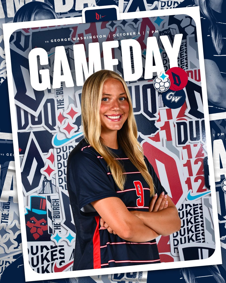 DuqWSoccer's tweet photo. 𝐒𝐮𝐧𝐝𝐚𝐲 𝐀𝐟𝐭𝐞𝐫𝐧𝐨𝐨𝐧 𝐀𝐜𝐭𝐢𝐨𝐧

🆚 George Washington
⏰ 1:00 PM
🏟️ Rooney Field
📊 https://t.co/J9R2p4GdeJ
💻 ESPN+ ➡️ https://t.co/b6SeH7h7rG

#GoDukes | #A10WSOC https://t.co/LIC1owYym3