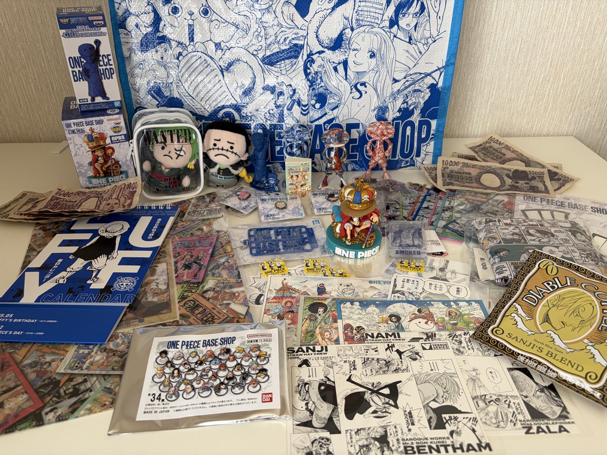 ssya_room's tweet photo. 念願の！！ONE PIECE BASE SHOP行ってきた〜〜！！🪎✨
目に入ってくるもの全てにテンション上がりっぱなし😭😭
ALL PAGESも胸熱シーンをゲットできて大満足🫶🏻✨
帰りの飛行機の時間までたっぷり楽しんで爆買いした！！💸
次はTシャツ作りたい！！
#ONEPIECEBASESHOP https://t.co/Qlaj4ar3vz