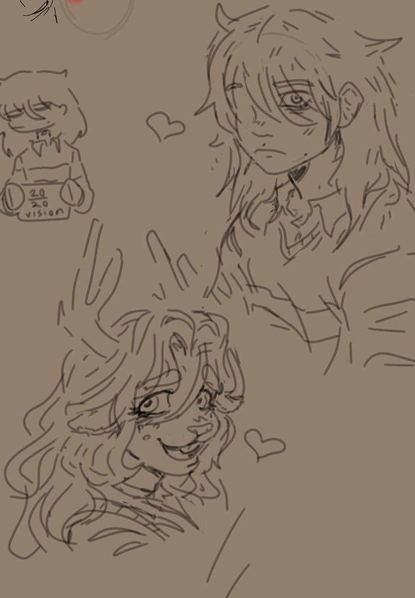 YourHostKaz's tweet photo. kriselle doodling bc I can't sleep https://t.co/jyhHHd040H