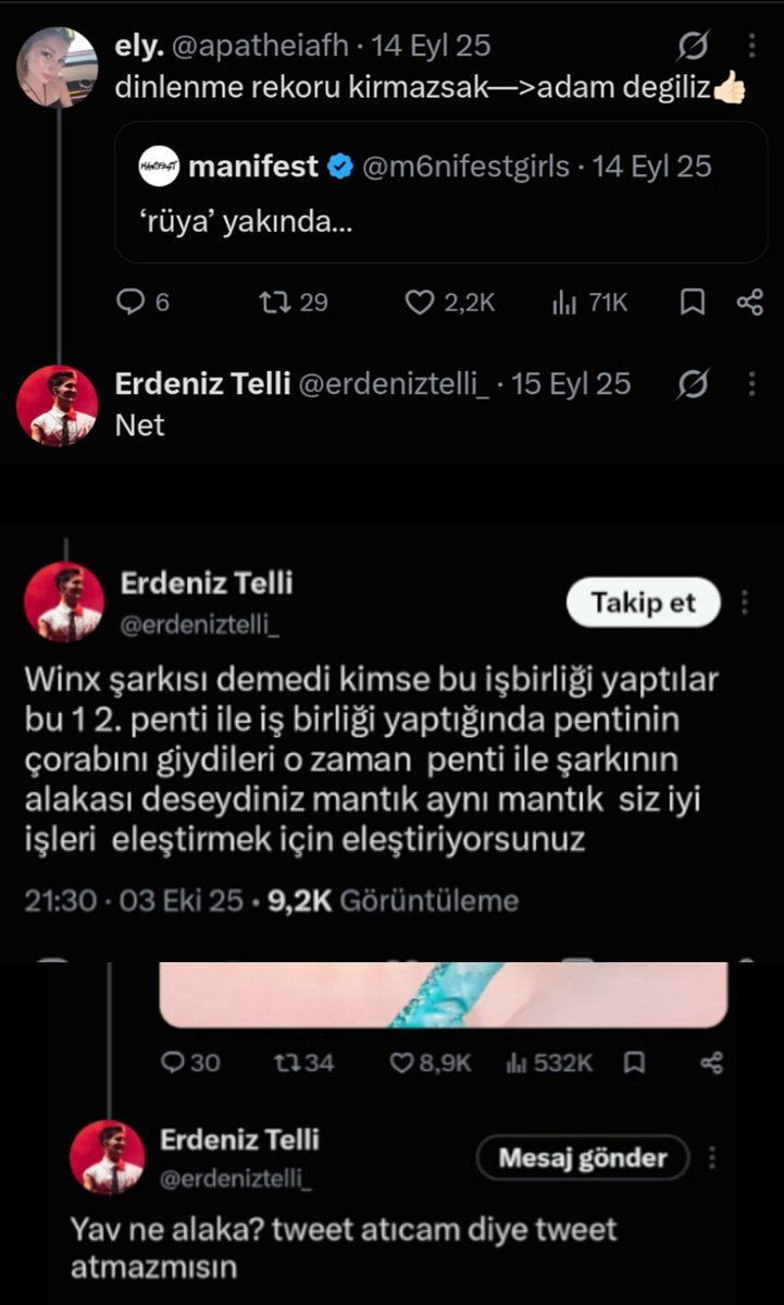 aureliax9_'s tweet photo. milletin igrenc dijital ayak izinin yaninda onun sevdigi grup icin milletle  saygili bir sekilde yolusmasi... that erdeniz divatelli💜 https://t.co/Dzjj117wjB