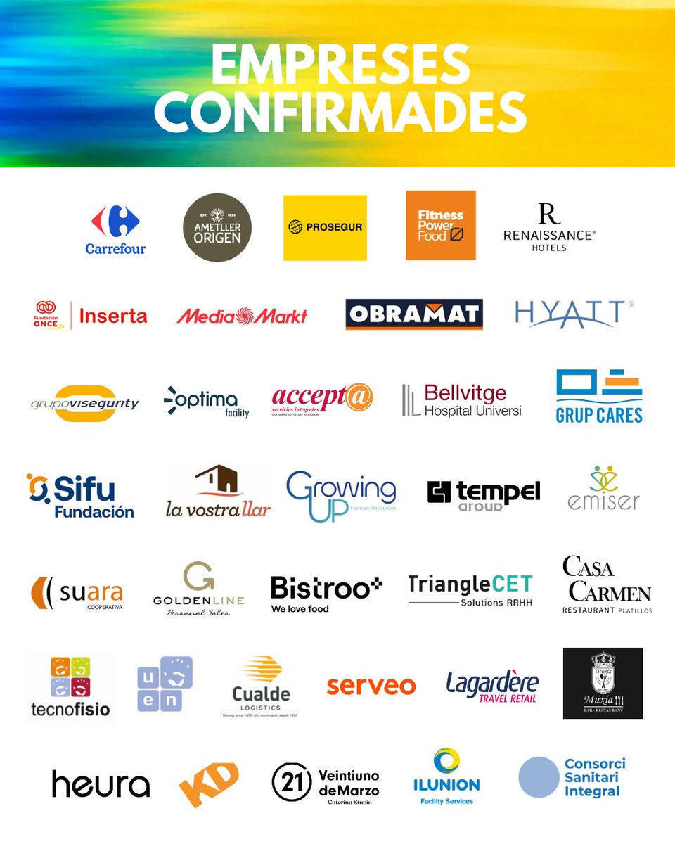 CloudTalent_Hn's tweet photo. La inscripció ja està oberta per a Impulsa't | Fira de l'Ocupació de L'Hospitalet
Busques feina? Registra't a Speed Job dating 🚀
29 d'octubre de 2026 | La Farga Congress👉40 empreses amb + 100 ofertes de feina

Més informació👉 https://t.co/n3pKkZJ9BR #Impulsat #treball @ofertes https://t.co/hDeY5b6Kq8