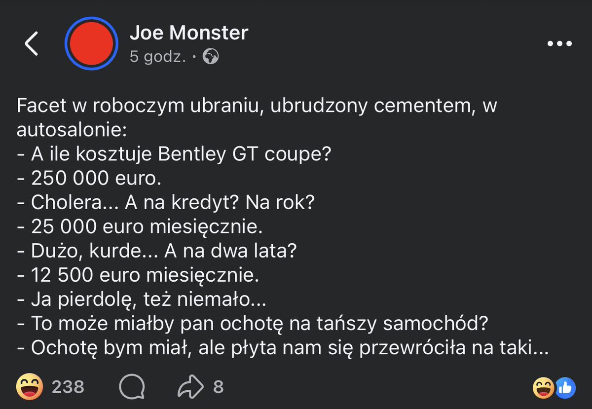 kamazw's tweet photo. Śmiechłem 🤣 https://t.co/RSxpCnvWZN