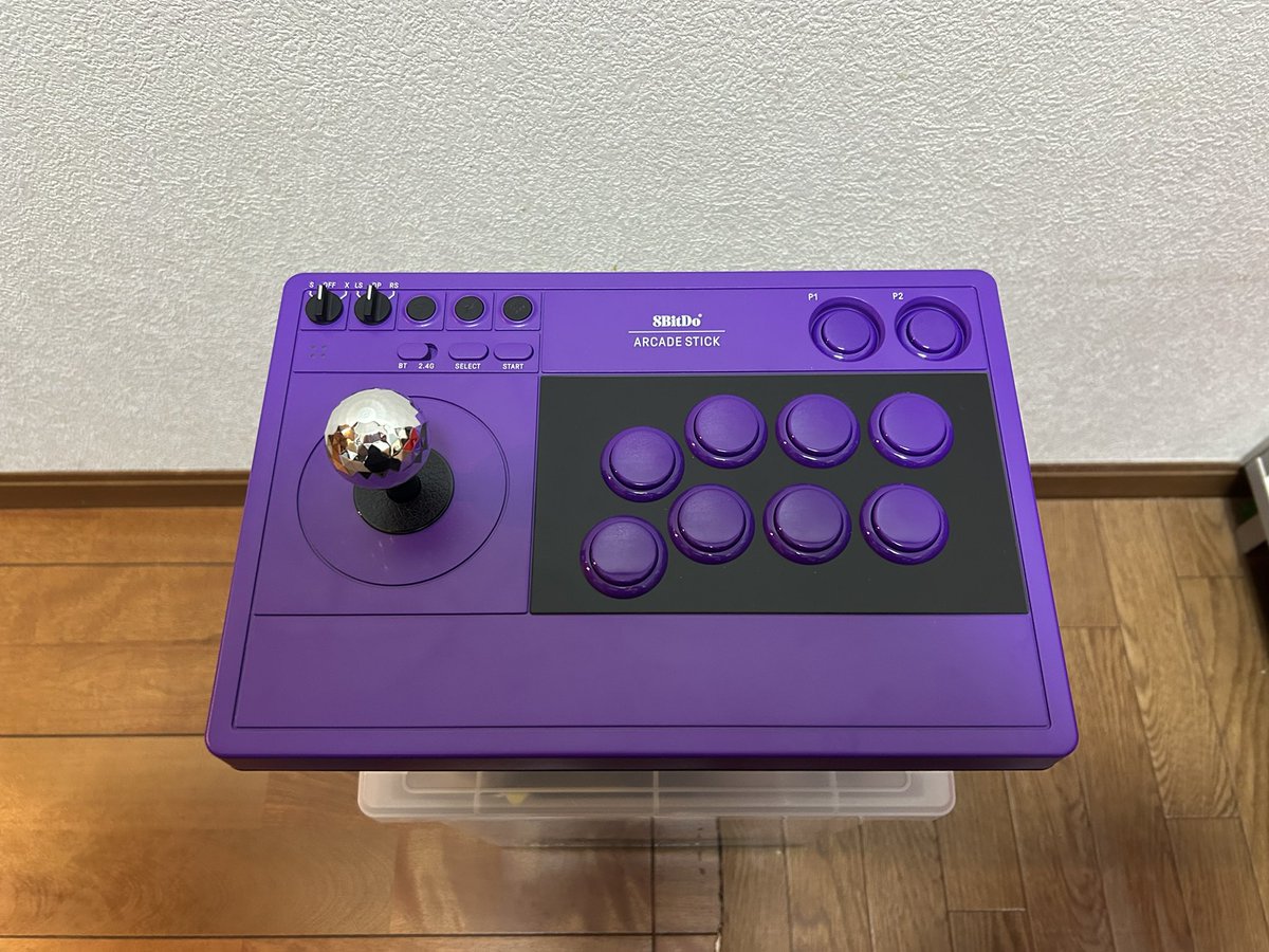 koujidkk's tweet photo. 8BitDo Arcade Stick 🕹️パープル色
前回、三和レバー（静音タイプ）+八角ガイド交換後の続きです！
注文していた静音タイプボタン🔘が届いたので交換しました！（30φのみ静音）
アケコン🕹️自分好みにカスタマイズでき満足
“(≧∀≦)」 https://t.co/IN0wqof9wI