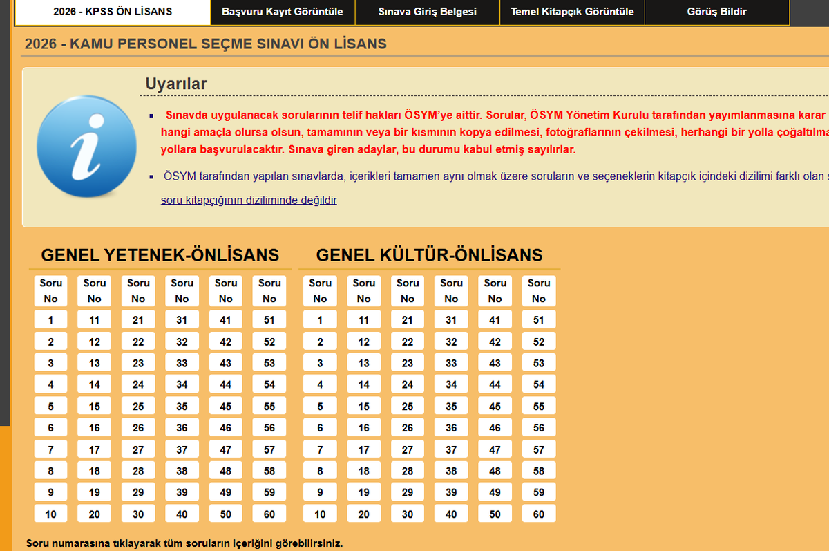 ibrahimturlei's tweet photo. @erk404 hocam ösym websitesinden indirip pdf formatına dönüştürdüm https://t.co/go2CxAKmOL