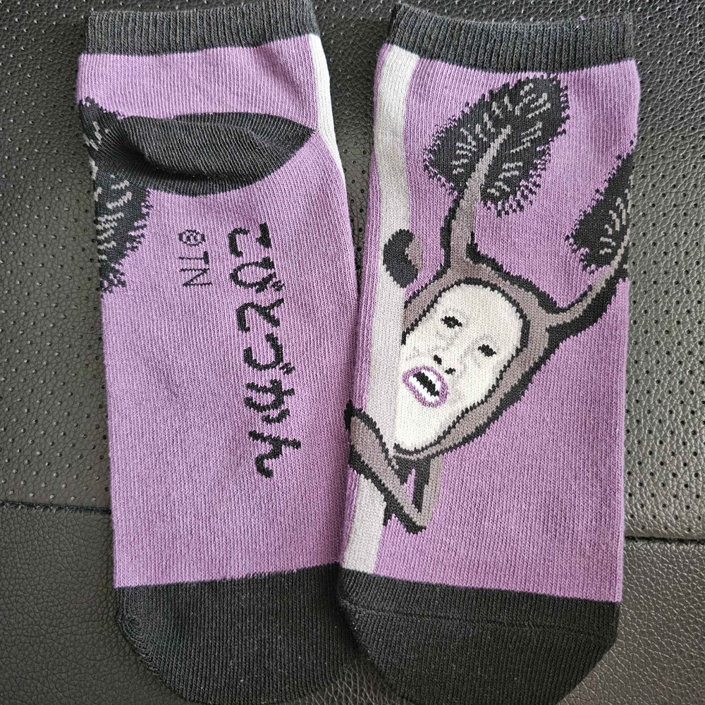 shiorinovella's tweet photo. My new favorite pair of socks for those who haven't seen it yet! https://t.co/v1gFhsf0O9