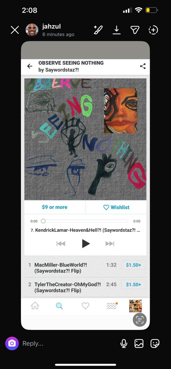 SaywordStaz's tweet photo. OBSERVE SEEING NOTHING FLIP TAPE OUT NOW!
Here: https://t.co/uMiHS31FJB
#musicproducer #beattape #music #hiphopbeats #saywordstaz https://t.co/SIzkSr4hoJ
