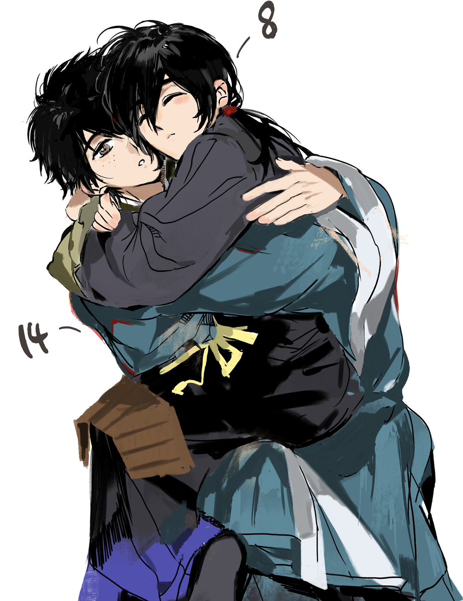 l06eu's tweet photo. 抱住～ https://t.co/8CbxJ4cNSW