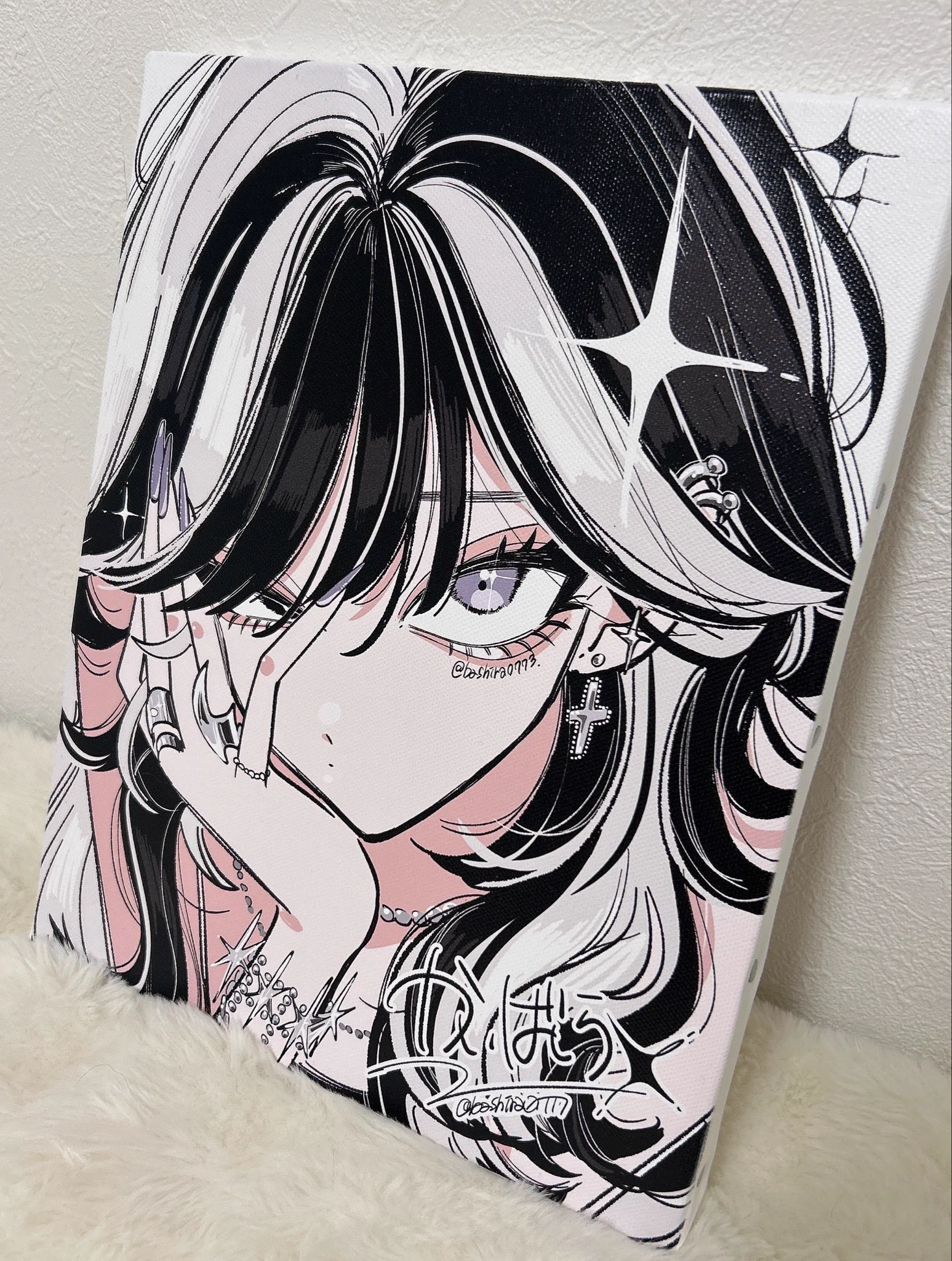 病み子キャンバスアート③ かいばしら on X: 