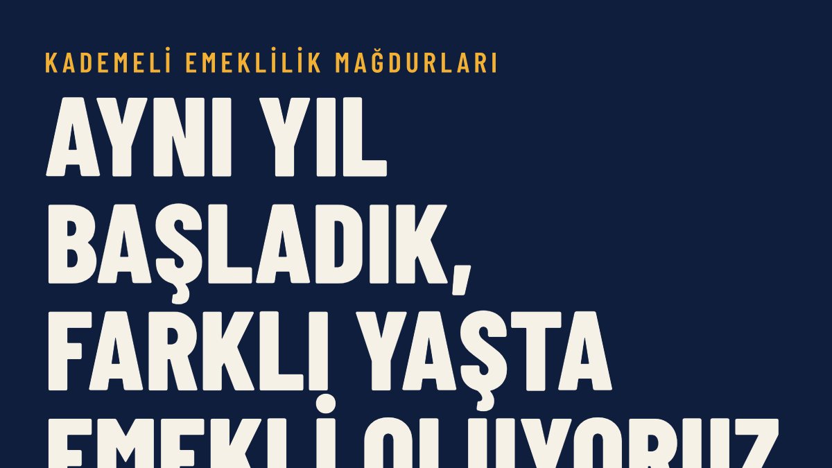 ycelltaskin16's tweet photo. Kademeli emeklilik mağdurları yasa bekliyor 

#KademeMeclisinişi https://t.co/Wj00YD4kHV
