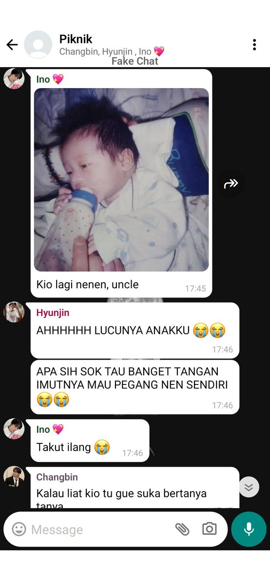 lycheeskisses's tweet photo. Minchan / Banginho one tweet au 

From baby apple universe https://t.co/VKOQ4dzv2B