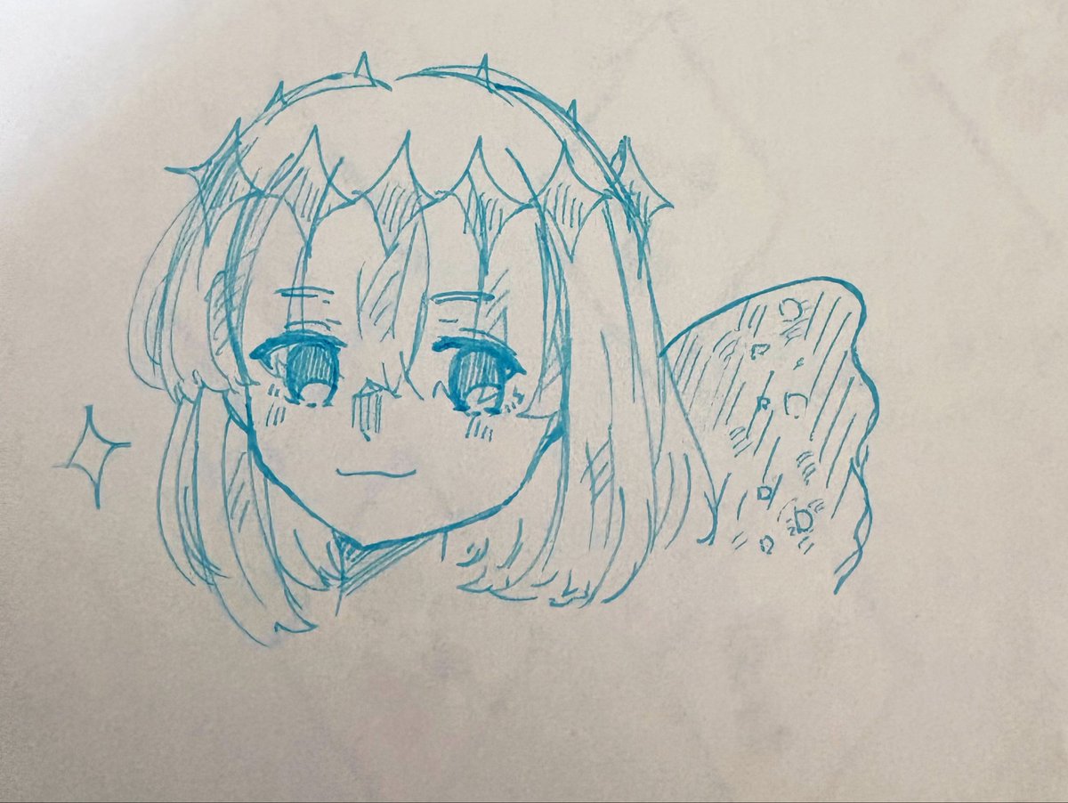 Niacham_'s tweet photo. これは顔だけ描きたかった手癖オベロンです👑 https://t.co/pU7mw7aGu0