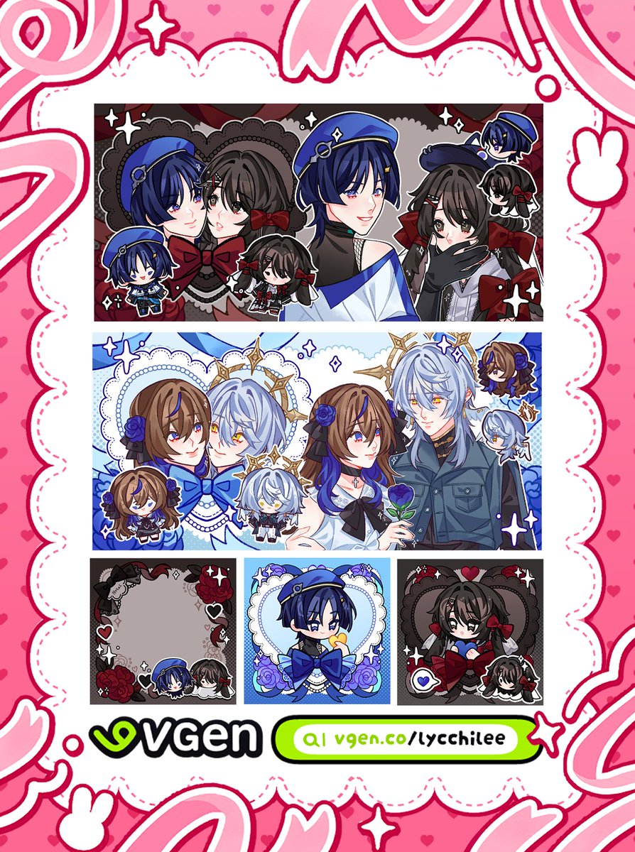 lycchilee's tweet photo. ✧ ESTEH LYCHEE COMMISSION ✧

Hello! im opening commission in VGen! there is several menu available~ please check my commission here: 
🍒 https://t.co/N501g59r8a
working list information:
🍒 https://t.co/YVRZOxcufL

#VGenComm #Vgen #Commission #Chibi https://t.co/T16LbUqB5m