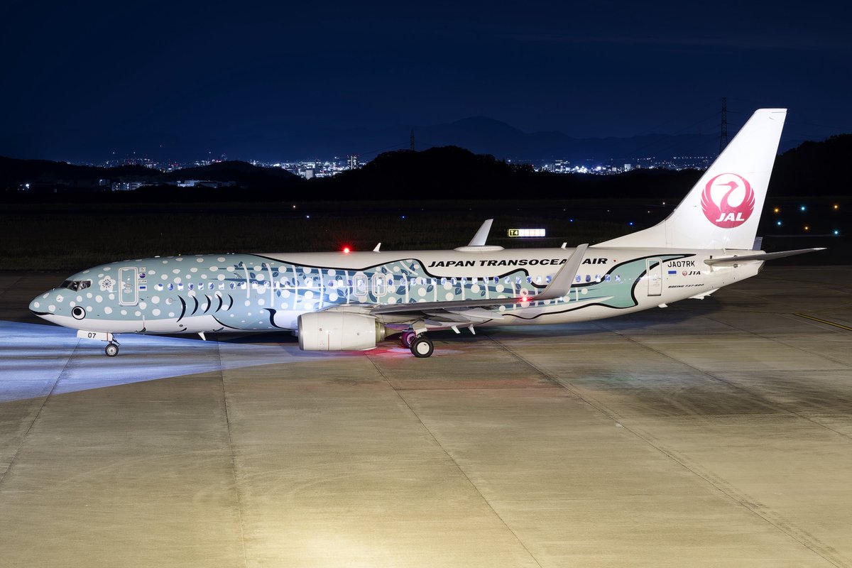 dechi_kooo's tweet photo. 2026/10/3   RJOB   JA07RK
Japan Transocean Air
Boeing 737-8Q3 https://t.co/sMCXUIOvSu