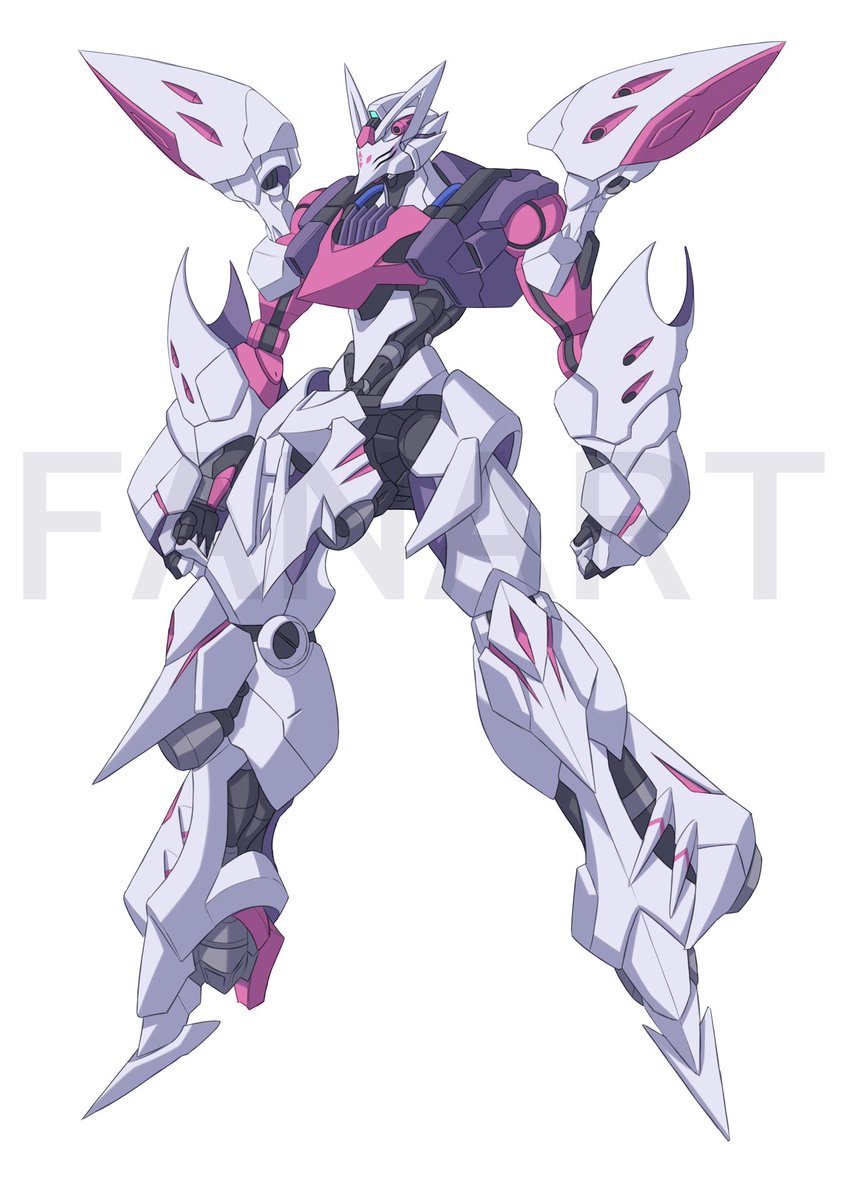 ka_ki_o's tweet photo. 【fanart】ハマーン専用ガンダム(GQ)
もしもGQ世界でハマーン専用機が開発されたらという妄想MS。狐面はサイコミュ補助用デバイスの役割をもつ。

以前描いたやつをリメイクしました。 https://t.co/egrSmCbCEG