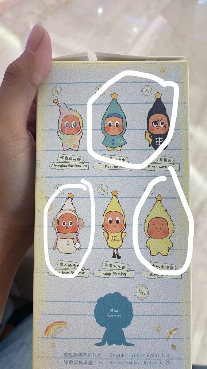 nayaniyinuyu's tweet photo. WTT (Want to Trade)  
Twinkle Twinkle Sweet Dreams Forecast

baru bukaa banget, baru beli di popmart. mau tuker ke yang aku lingkerinn hehe https://t.co/hwDVmrudhn