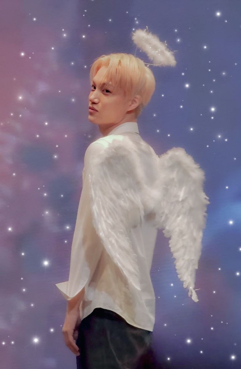 ninimaru1423's tweet photo. ꒰ঌʕ,,•ﻌ•,,ʔ໒꒱⁀➷の日💕

 #天使の日  #KAI  #EXO https://t.co/Me1684jqKV