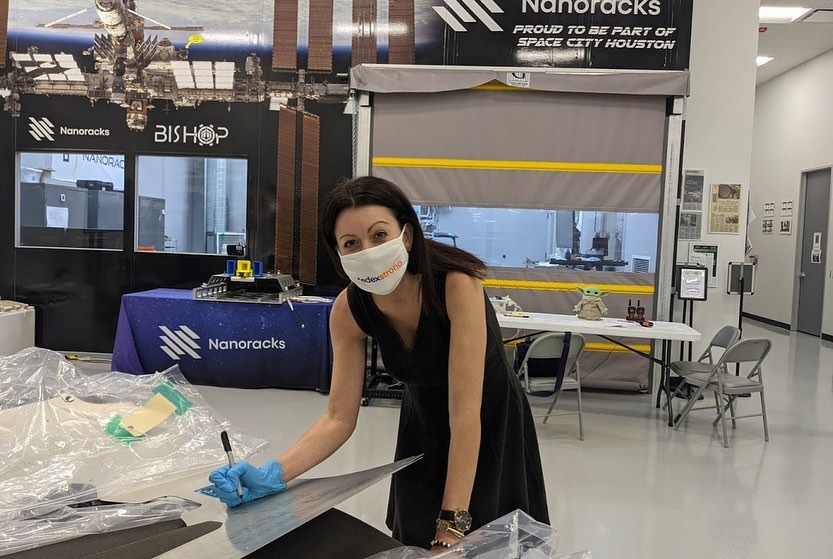 NanoracksSpace's tweet photo. It truly takes a village to dream, design, build, &amp; soon launch the first commercial airlock to the iss. Thanks to all of our #BishopAirlock partners along the way thalesaleniaspace, boeing, oceaneering spacr, ATA Engineering, Craig Technologies, @fedex – and of course, @nasa! https://t.co/kGE4c2pFsy