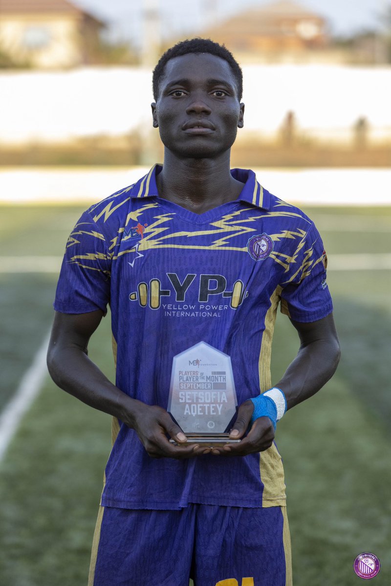 vfootballclub's tweet photo. A massive congratulations to Setsofia Aqetey, who has been voted by his teammates as the ๐๐ ๐
๐จ๐ฎ๐ง๐๐๐ญ๐ข๐จ๐ง ๐๐ฅ๐๐ฒ๐๐ซ๐ฌโ ๐๐ฅ๐๐ฒ๐๐ซ ๐จ๐ ๐ญ๐ก๐ ๐๐จ๐ง๐ญ๐ก ๐๐จ๐ซ ๐๐๐ฉ๐ญ๐๐ฆ๐๐๐ซ!๐๐๐พ
Well deserved! ๐๐พ
Powered by ๐๐ ๐
๐จ๐ฎ๐ง๐๐๐ญ๐ข๐จ๐ง.๐ค๐พ
#VFC | #MBF | #PPOTM https://t.co/vah12VEXYn