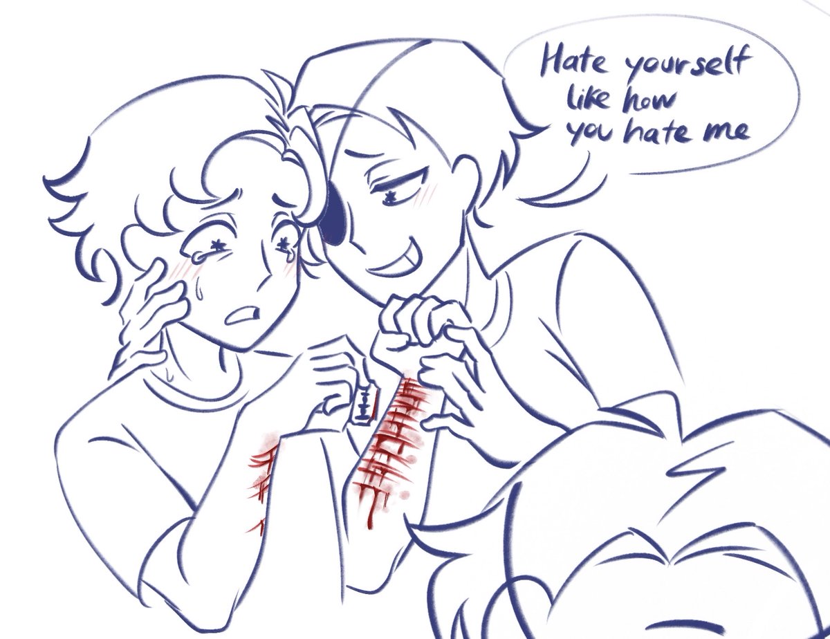Lulolloioi's tweet photo. ⚠️ Self harm, blood

#mortycest https://t.co/LEDx2rZk8f