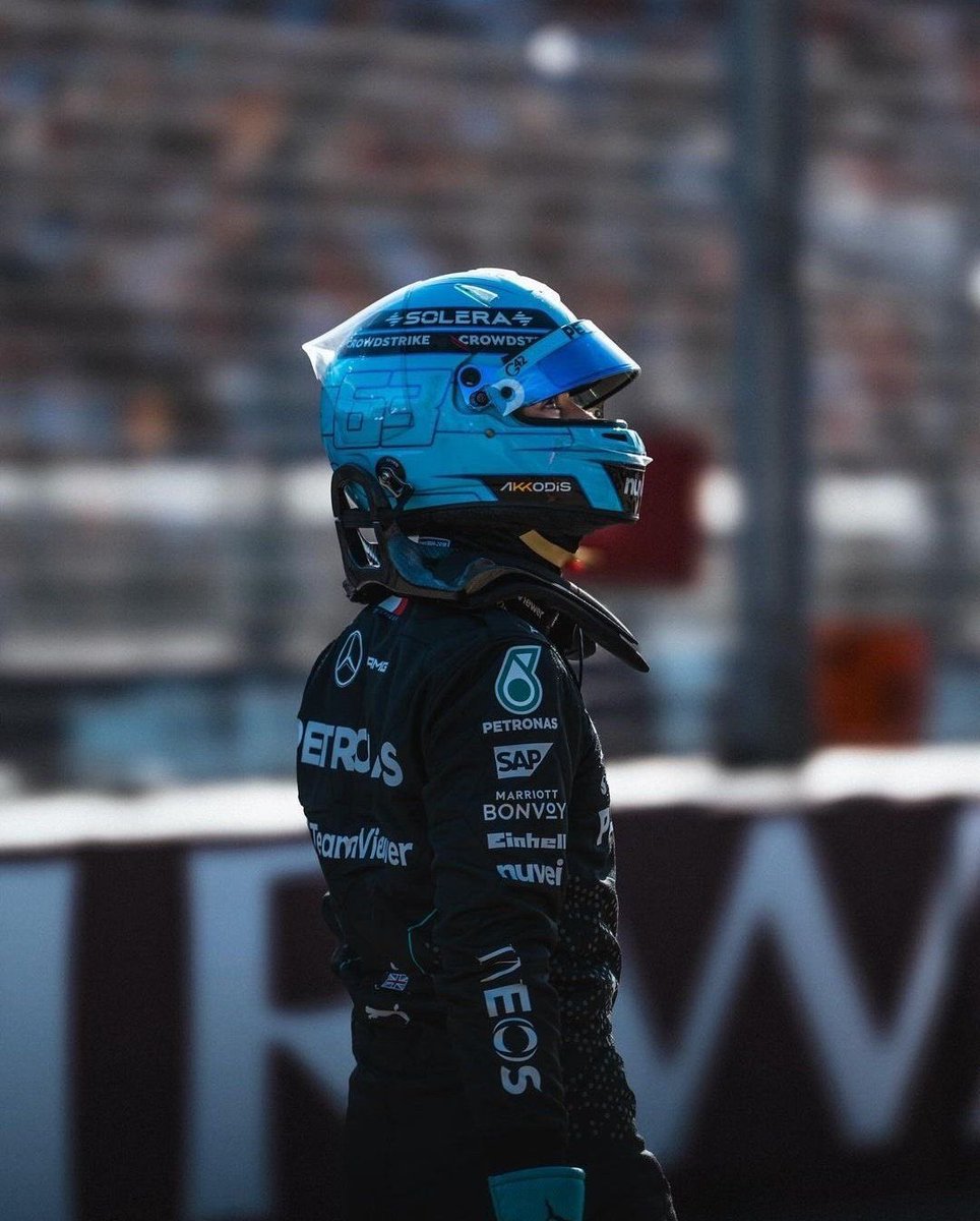 63lusz's tweet photo. hello, george. 
you were amazing today that start of yours moving from P7 to P2 was absolutely brilliant. i’m so sorry about what you had to go through today. you’re a fantastic driver, even if your team never seems willing to acknowledge it. https://t.co/GGgRbMbx9L