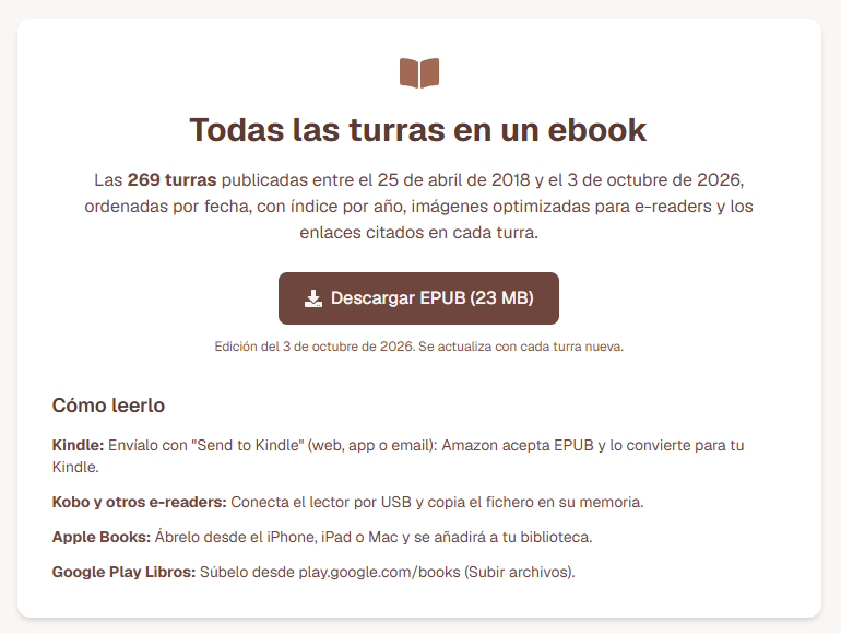 k4rliky's tweet photo. Para los más cafeteros del CPS, las turras de El Turrero Post están en EPUB para su descarga. https://t.co/Ao2IGh2ya4