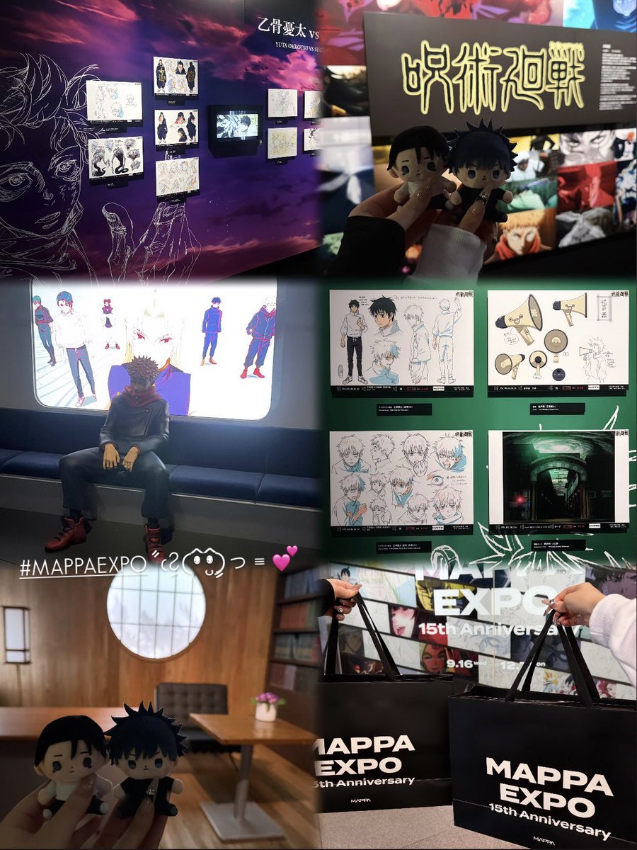 o3tnyan's tweet photo. #MAPPAEXPO #MAPPA15th ‧₊˚♡ https://t.co/zd1ZkgZZNX
